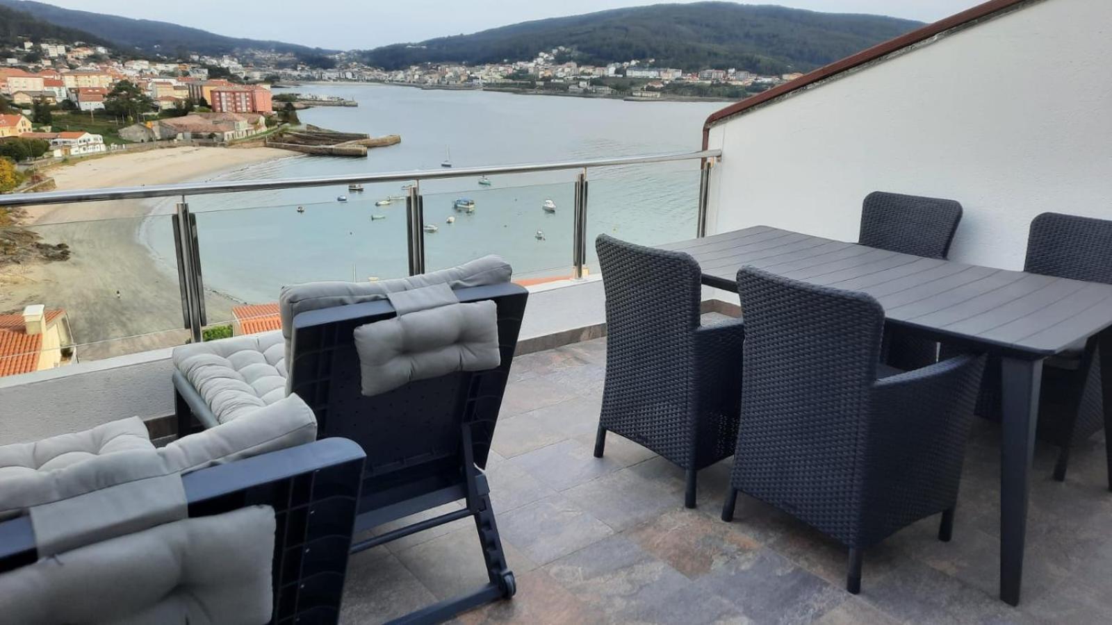Apartamento A Estrenar Con Vistas Naroa Corcubión Dış mekan fotoğraf